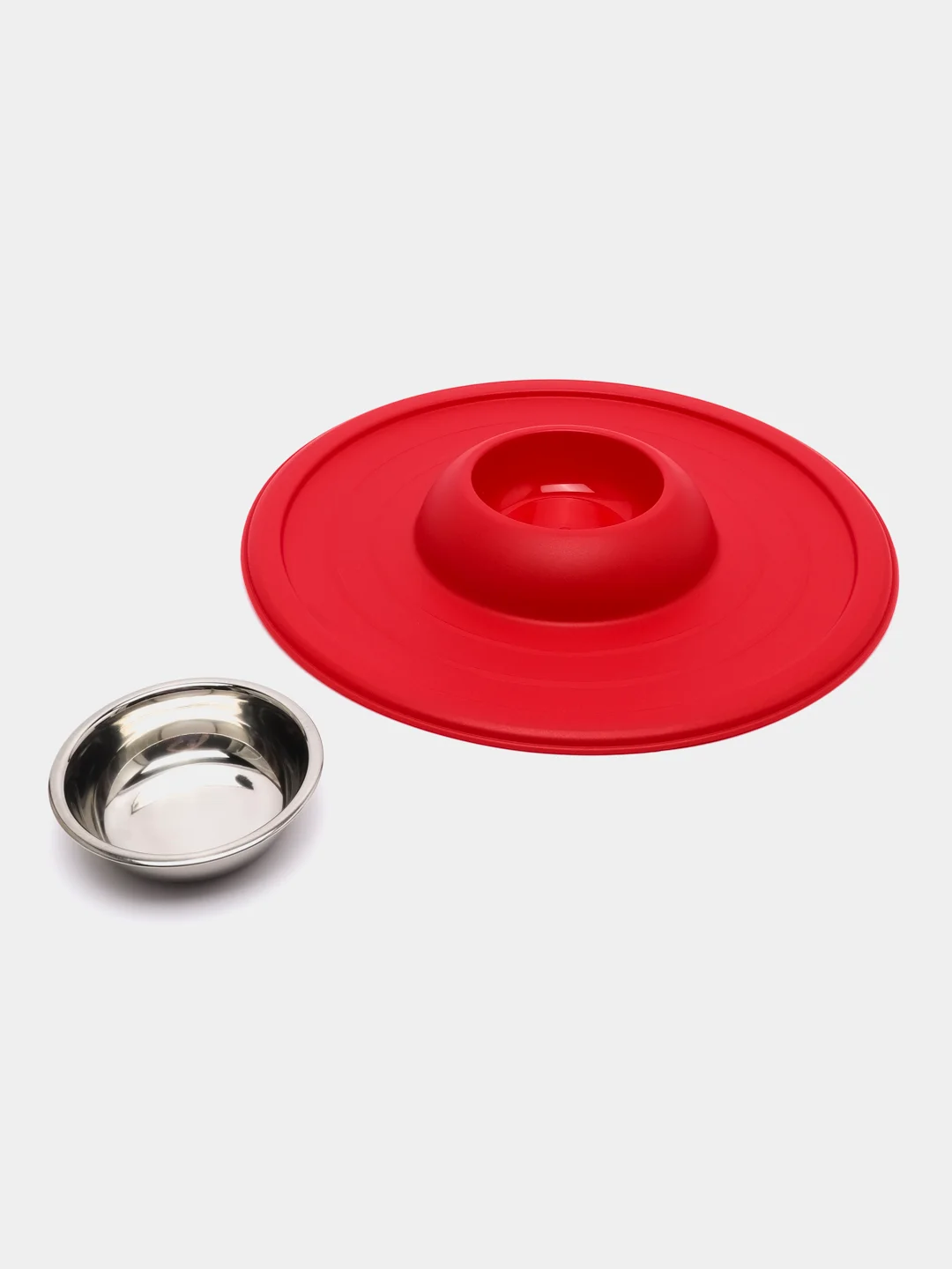 Миска для животных Soft Touch, Lilli Pet, 36*36*4 см, 230 мл, 20-5762/ красный
