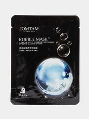 Пузырьковая тканевая увлажняющая маска для лица, jomtam Bubble Mask, пузырьковая