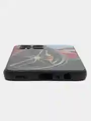 Красный чехол с рисунком на Huawei Honor X8 ( Хуавей Хонор Х8)