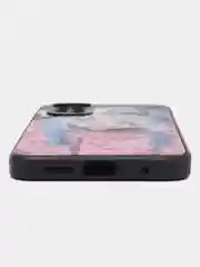 Сиреневый чехол с рисунком на Xiaomi Redmi Note 11 4G и Redmi Note 11S 4G (Редми Нот 11 и  Нот 11с)