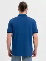 Индиго футболка поло мужская