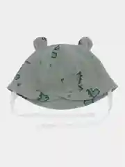 Лесной зеленый панама летняя солнцезащитная  из муслина детская /пляжная/шляпа/ для мальчика "Posh Detki"