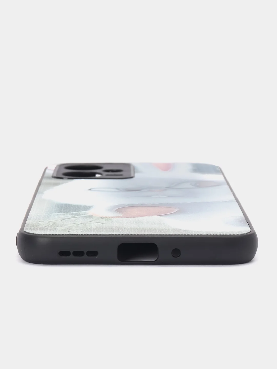 Белый чехол с рисунком на Xiaomi Poco X5 и Redmi Note 12 5G (Сяоми Поко Х5 и Редми Нот 12 5Г)