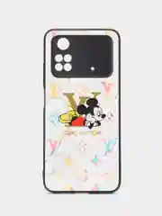 Молочный чехол с ярким рисунком/принтом на Xiaomi Poco M4 Pro 4G 6,43" (Сяоми Поко М4 Про 4G 6.43")