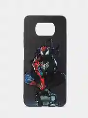 Темно-синий чехол c рисунком на Xiaomi Poco X3 Pro и Poco X3 NFC (Сяоми Поко Х3 Про и Поко Х3 НФС)