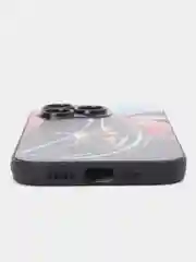 Красный чехол с ярким рисунком на Apple iPhone 14 Pro (Айфон 14 Про)