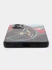 Красный чехол с рисунком на Xiaomi Redmi Note 10 Pro (Сяоми Редми Нот 10 Про)