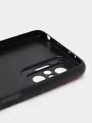 Красный чехол с рисунком на Xiaomi Redmi Note 10 Pro (Сяоми Редми Нот 10 Про)