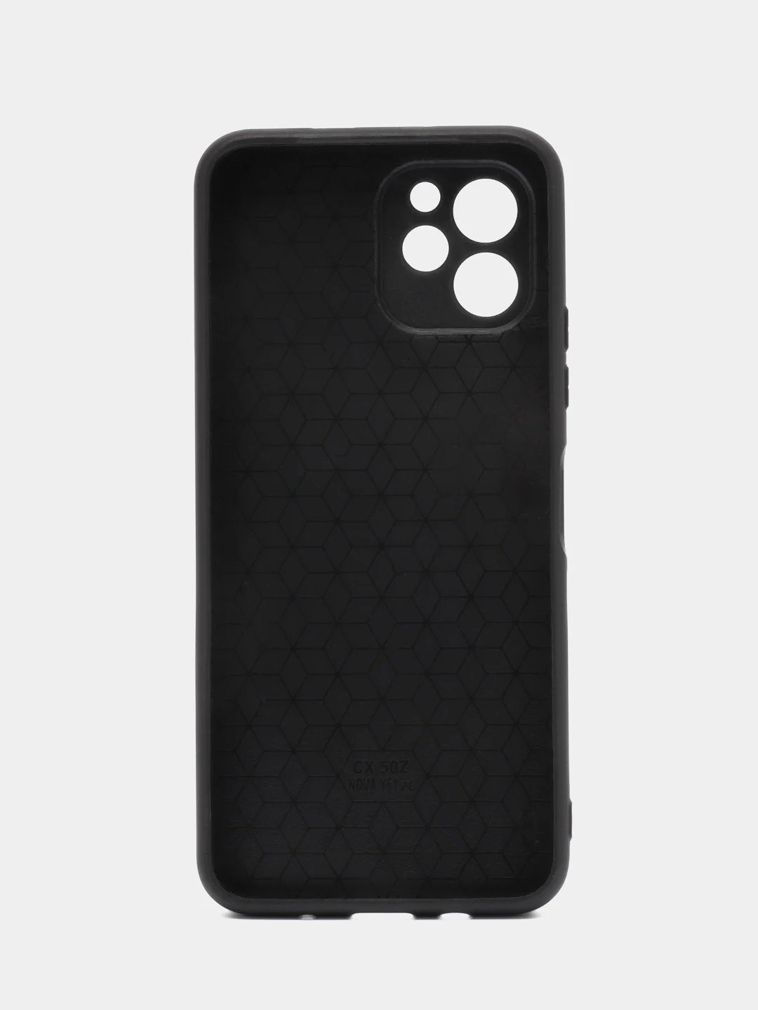 Серый металлик чехол с рисунком на Huawei Nove Y61 (Хуавей Нова У61)