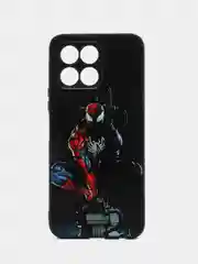 Темно-синий чехол на Honor X6 (Хонор Х6), с рисунком