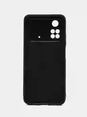 Серый металлик чехол с ярким рисунком/принтом на Xiaomi Poco M4 Pro 4G 6,43" (Сяоми Поко М4 Про 4G 6.43")