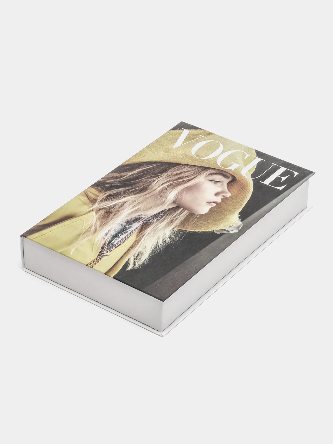 Желтый книга интерьерная, муляж книги, декор для дома