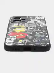 Горчичный чехол с рисунком на Xiaomi Poco X5 и Redmi Note 12 5G (Сяоми Поко Х5 и Редми Нот 12 5Г)