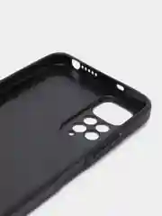 Серый металлик чехол с рисунком на Xiaomi Redmi Note 11 4G и Redmi Note 11S 4G (Редми Нот 11 и  Нот 11с)