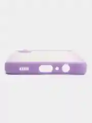 Лавандовый чехол для Samsung Galaxy A02, Самсунг А02 силиконовый, пластиковый