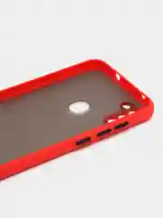 Красный чехол на Samsung Galaxy A11, M11, Самсунг А11, М11, силиконовый, пластиковый, матовый