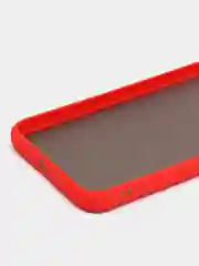 Красный чехол на Samsung Galaxy A11, M11, Самсунг А11, М11, силиконовый, пластиковый, матовый