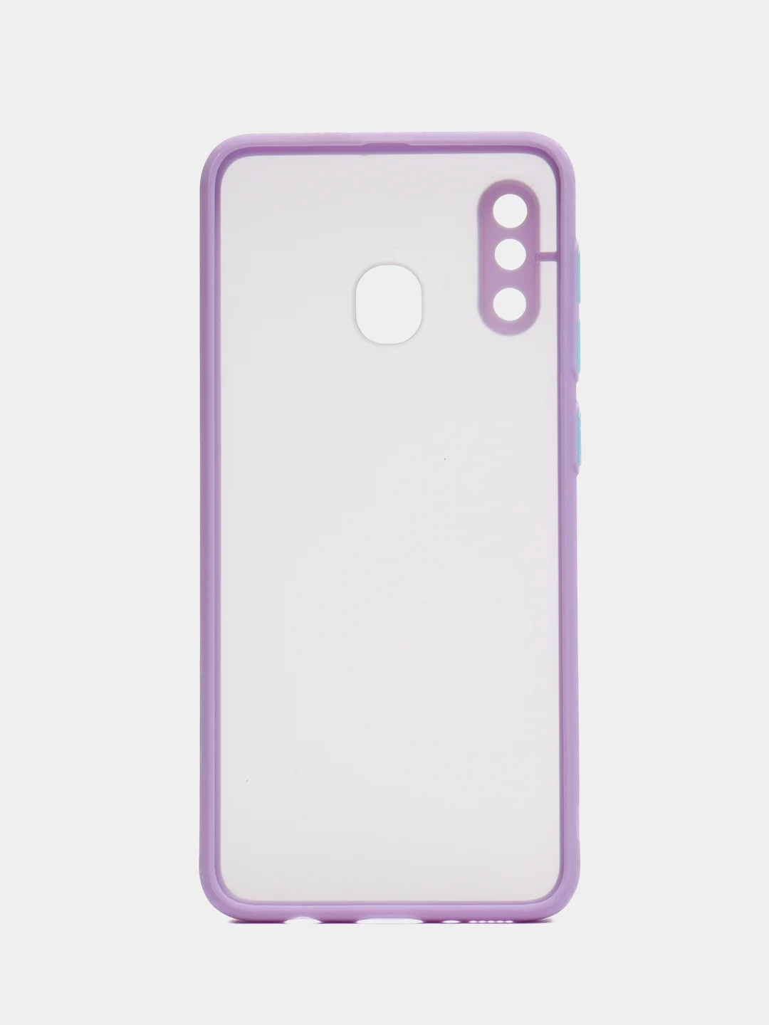 Красный чехол на Samsung Galaxy A20 / A30, полупрозрачный, силиконовый Самсунг А20, А30