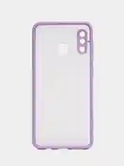 Красный чехол на Samsung Galaxy A20 / A30, полупрозрачный, силиконовый Самсунг А20, А30