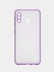Чехол на Samsung Galaxy A20 / A30, полупрозрачный, силиконовый Самсунг А20, А30
