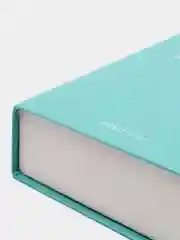 Голубой книга интерьерная, муляж книги, декор для дома