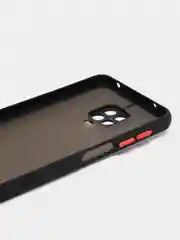 Красный чехол для Xiaomi Redmi Note 9 Pro / Note 9S, полупрозрачный, матовый, Редми Ноут 9 Про