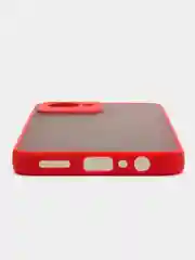 Красный чехол для Realme C30, матовый Реалми С30
