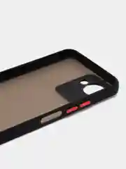 Черный чехол для Realme C30, матовый Реалми С30