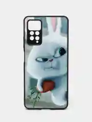 Белый чехол с рисунком на Xiaomi Redmi Note 11 Pro 4G и Redmi Note 12 Pro 4G (Нот 11/12 Про 4G)