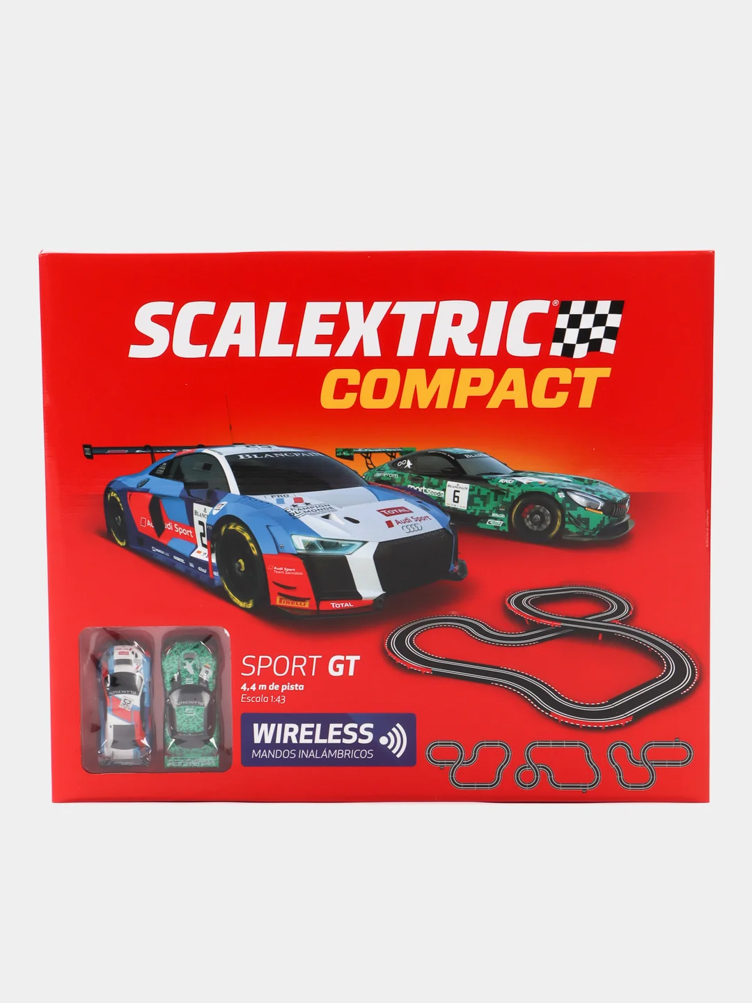 Автотрек Scalextric Compact "Sport GT", 1:43