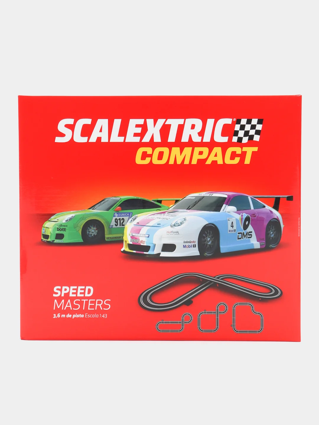 Автотрек Scalextric Compact "Speed Masters", 1:43