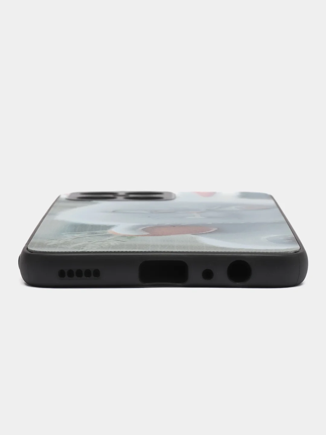Белый чехол с рисунком на Huawei Honor X8 ( Хуавей Хонор Х8)