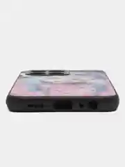 Сиреневый чехол на Honor X6 (Хонор Х6), с рисунком