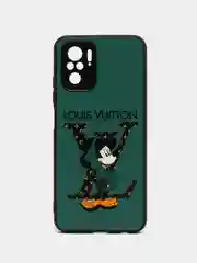 Зелёный хаки чехол с рисунком на Poco M5s, Xiaomi Redmi Note 10 и Note 10S (Поко М5с и Редми Нот 10)
