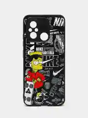Горчичный чехол с рисунком на Xiaomi Redmi 12C (Сяоми Редми 12Ц)