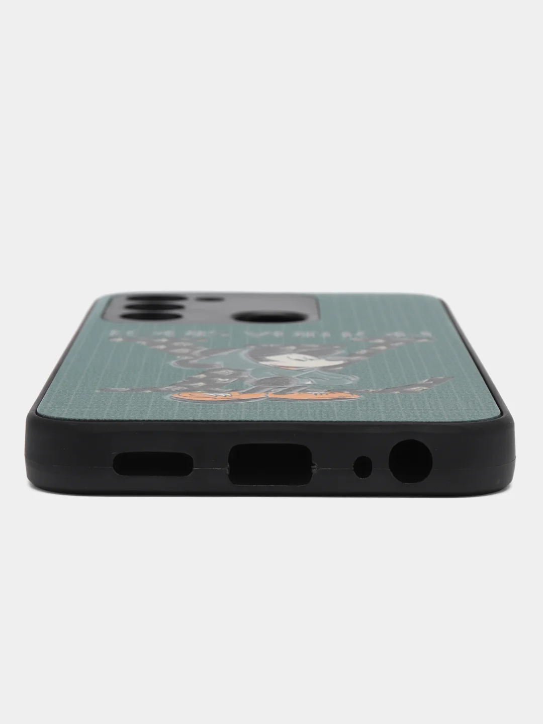 Зелёный хаки чехол с рисунком на Tecno Spark 8C и Tecno Go 2022 (Текно Спарк 8С и Текно Го 2022)