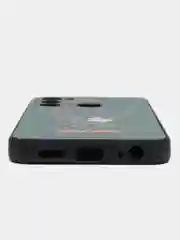 Зелёный хаки чехол с рисунком на Tecno Spark 8C и Tecno Go 2022 (Текно Спарк 8С и Текно Го 2022)
