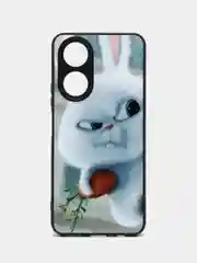 Белый чехол для Honor X7 (Хонор Х7), с рисунком