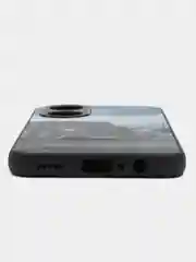 Тёмно-коричневый чехол для Honor X7 (Хонор Х7), с рисунком