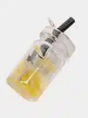 Лимонный подвеска стаканчик стеклянный для изготовления украшений