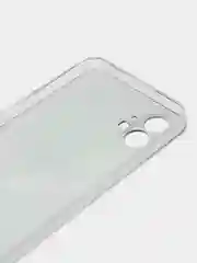 Угольный силиконовый чехол на Nothing Phone 1 / Нотинг Фон 1 прозрачный, с рисунком, защита камеры