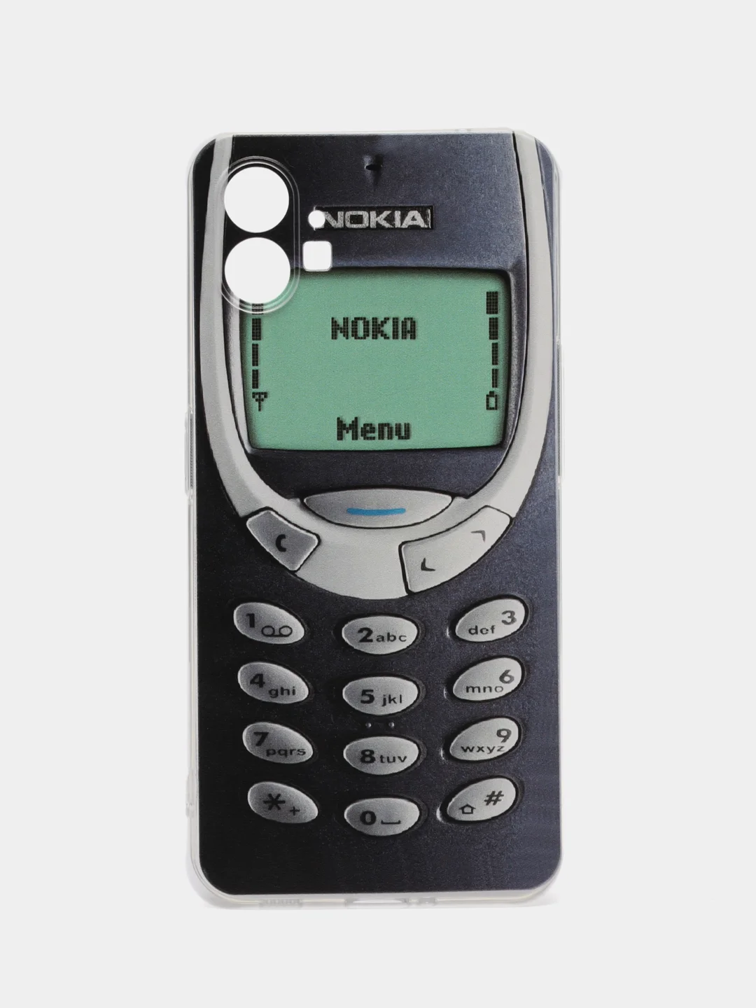 Угольный силиконовый чехол на Nothing Phone 1 / Нотинг Фон 1 прозрачный, с рисунком, защита камеры