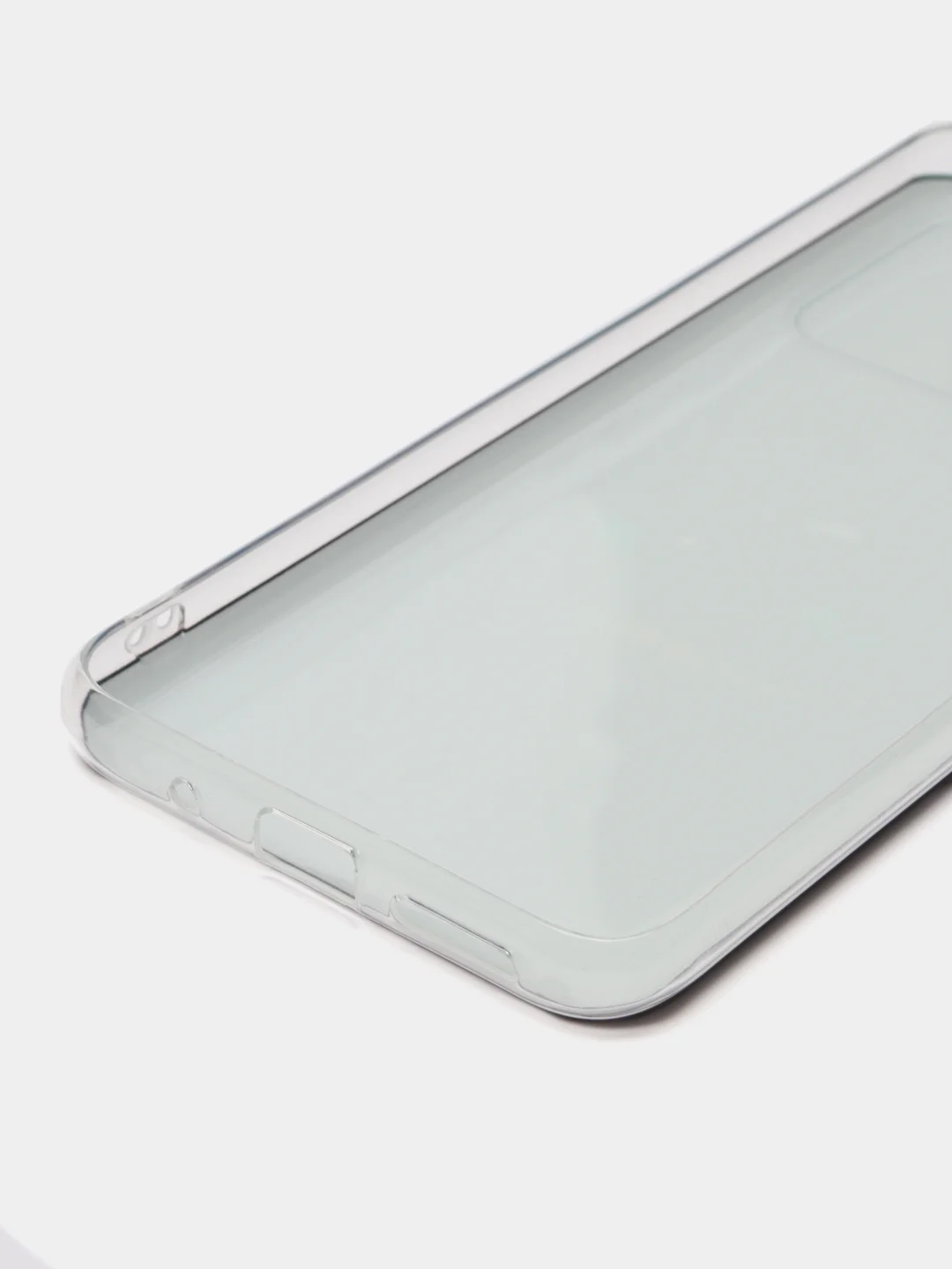 Черный силиконовый чехол на Xiaomi Poco C40 / Сяоми Поко С40 прозрачный с рисунком, защита камеры