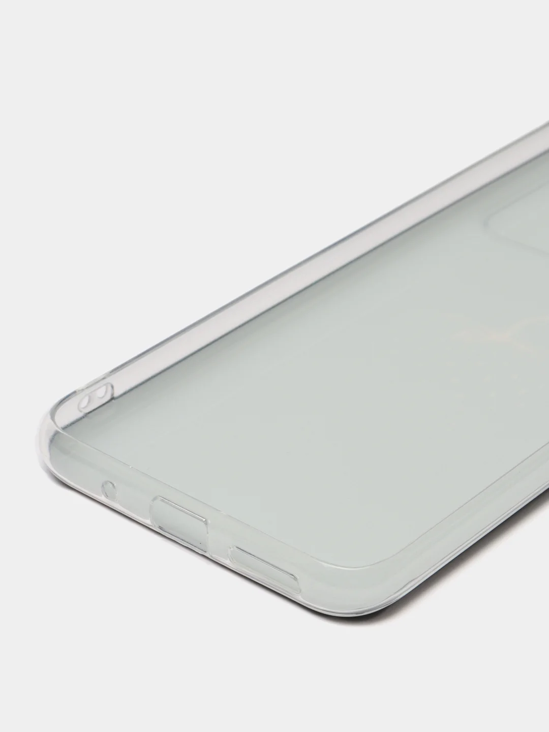 Разноцветный силиконовый чехол на Xiaomi Poco C40 / Сяоми Поко С40 прозрачный с рисунком, защита камеры
