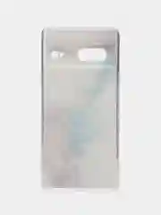 Ледяной силиконовый чехол на Google Pixel 7 / Гугл Пиксель 7 прозрачный, с рисунком, защита камеры