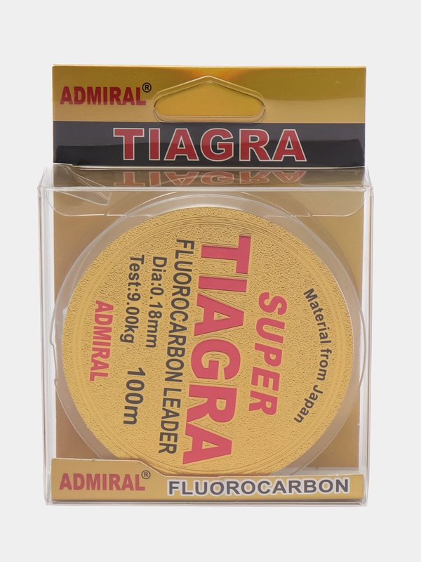 Леска рыболовная Super TIAGRA Fluorocarbon, 100 м