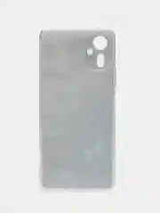 Бирюзовый силиконовый чехол на Tecno Camon 19 Neo / Текно Камон 19 Нео с рисунком, защита камеры