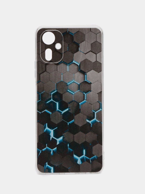 Силиконовый чехол на Tecno Camon 19 Neo / Текно Камон 19 Нео с рисунком, защита камеры