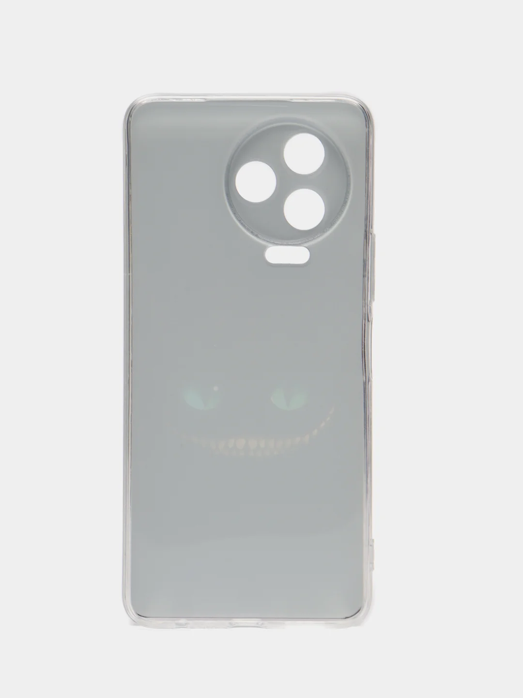 Черный чехол на Infinix Note 12 Pro 4G/Note 12 2023 / Инфиникс Нот 12 2023 прозрачный, с рисунком
