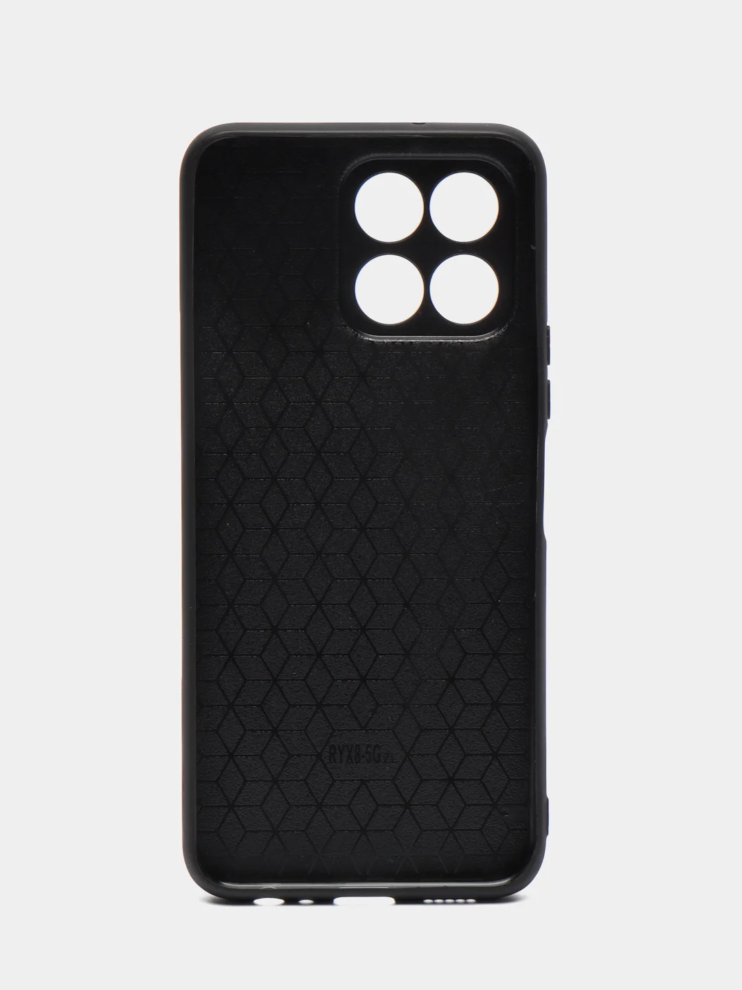 Тёмно-коричневый чехол на Honor X6 (Хонор Х6), с рисунком